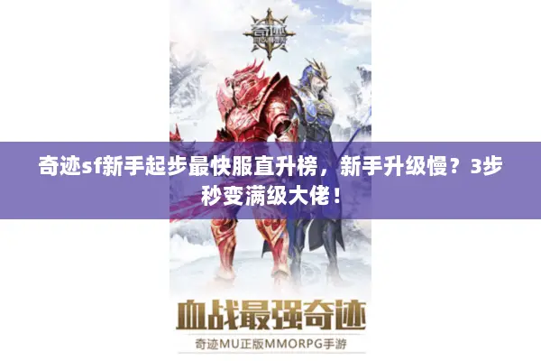 奇迹sf新手起步最快服直升榜，新手升级慢？3步秒变满级大佬！