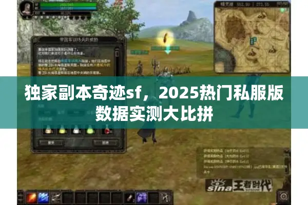 独家副本奇迹sf，2025热门私服版数据实测大比拼