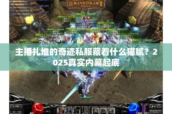 主播扎堆的奇迹私服藏着什么猫腻？2025真实内幕起底