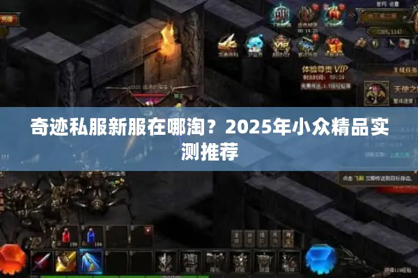 奇迹私服新服在哪淘?2025年小众精品实测推荐 奇迹私服新服在哪淘?2025年小众精品实测推荐