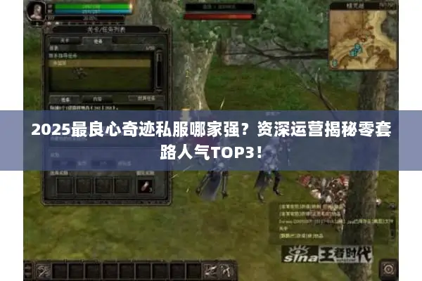 2025最良心奇迹私服哪家强？资深运营揭秘零套路人气TOP3！
