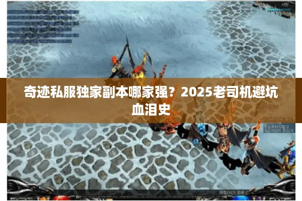 奇迹私服独家副本哪家强?2025老司机避坑血泪史 奇迹私服独家副本哪家强?2025老司机避坑血泪史