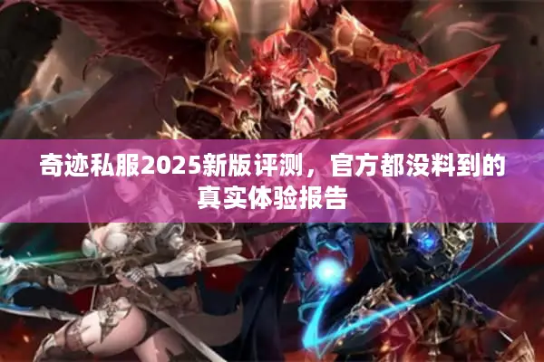 奇迹私服2025新版评测，官方都没料到的真实体验报告