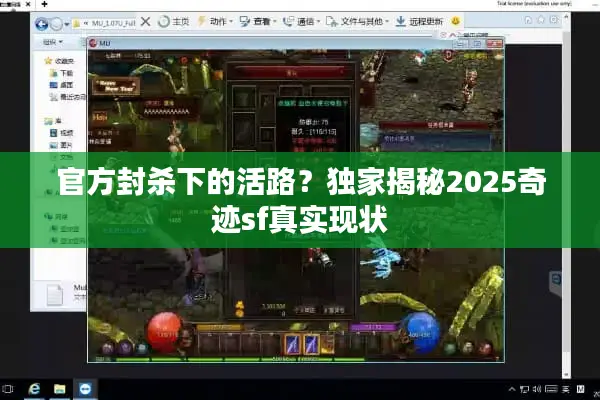 官方封杀下的活路？独家揭秘2025奇迹sf真实现状