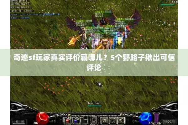 奇迹sf玩家真实评价藏哪儿？5个野路子揪出可信评论