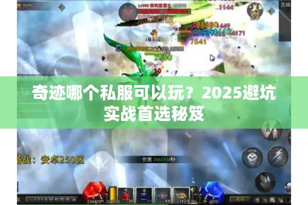 奇迹哪个私服可以玩？2025避坑实战首选秘笈