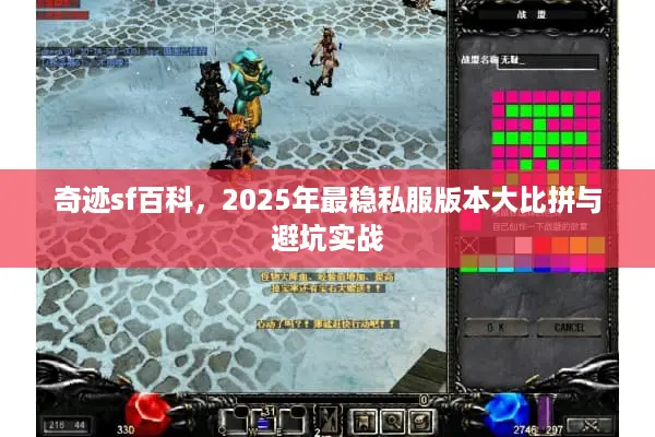 奇迹sf百科，2025年最稳私服版本大比拼与避坑实战