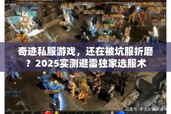 奇迹私服游戏，还在被坑服折磨？2025实测避雷独家选服术