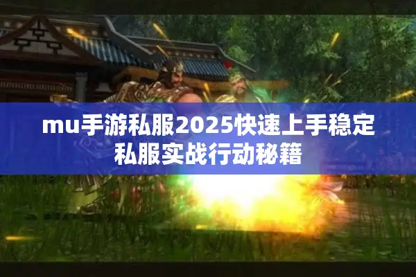 mu手游私服2025快速上手稳定私服实战行动秘籍