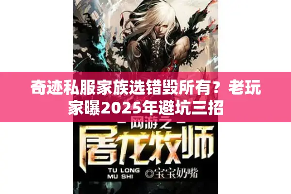 奇迹私服家族选错毁所有?老玩家曝2025年避坑三招 奇迹私服家族选错毁所有?老玩家曝2025年避坑三招