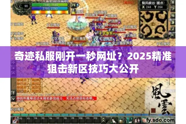奇迹私服刚开一秒网址？2025精准狙击新区技巧大公开