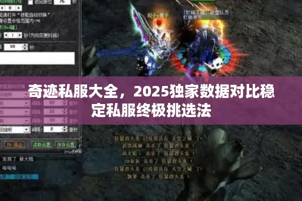 奇迹私服大全，2025独家数据对比稳定私服终极挑选法