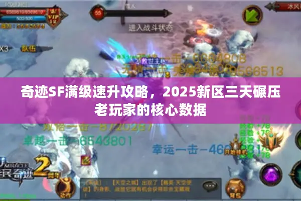 奇迹SF满级速升攻略，2025新区三天碾压老玩家的核心数据