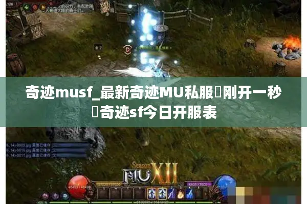 奇迹musf_最新奇迹MU私服▷刚开一秒◁奇迹sf今日开服表