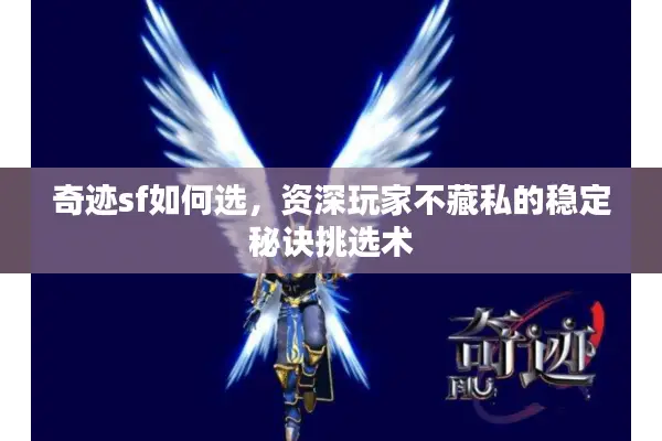 奇迹sf如何选，资深玩家不藏私的稳定秘诀挑选术