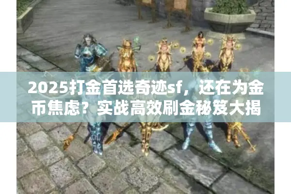 2025打金首选奇迹sf，还在为金币焦虑？实战高效刷金秘笈大揭秘！
