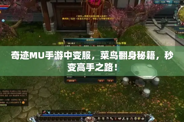 奇迹MU手游中变服，菜鸟翻身秘籍，秒变高手之路！