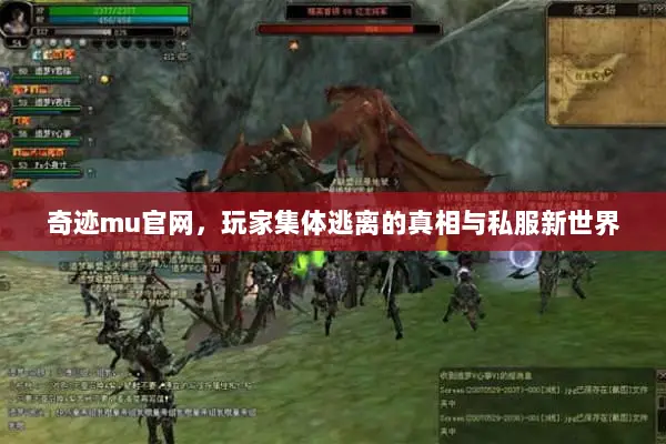 奇迹mu官网，玩家集体逃离的真相与私服新世界