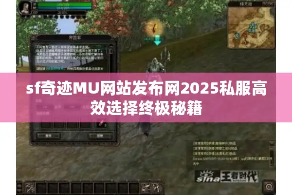 sf奇迹MU网站发布网2025私服高效选择终极秘籍