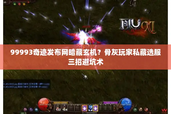 99993奇迹发布网暗藏玄机？骨灰玩家私藏选服三招避坑术