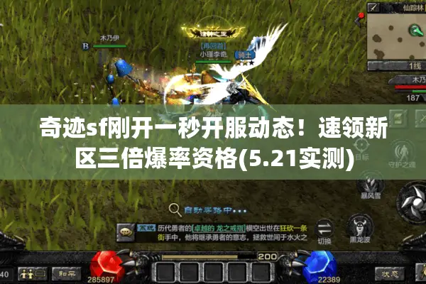 奇迹sf刚开一秒开服动态!速领新区三倍爆率资格(5.21实测) 奇迹sf刚开一秒开服动态!速领新区三倍爆率资格(5.21实测)