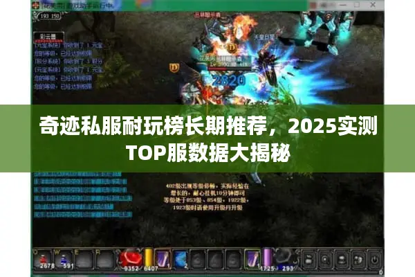 奇迹私服耐玩榜长期推荐，2025实测TOP服数据大揭秘