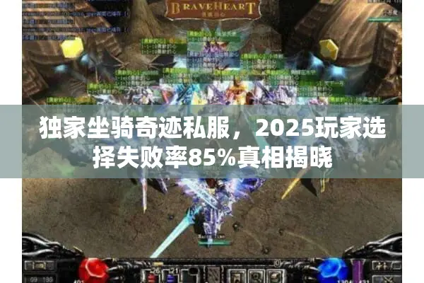 独家坐骑奇迹私服，2025玩家选择失败率85%真相揭晓