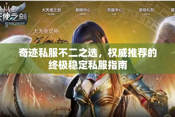 奇迹私服不二之选，权威推荐的终极稳定私服指南
