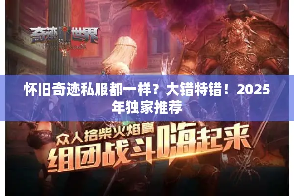 怀旧奇迹私服都一样？大错特错！2025年独家推荐