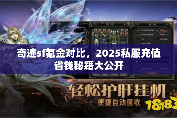 奇迹sf氪金对比，2025私服充值省钱秘籍大公开