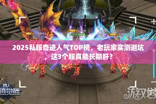 2025私服奇迹人气TOP榜，老玩家实测避坑，这3个服真能长期肝？
