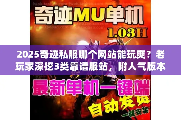 2025奇迹私服哪个网站能玩爽？老玩家深挖3类靠谱服站，附人气版本清单