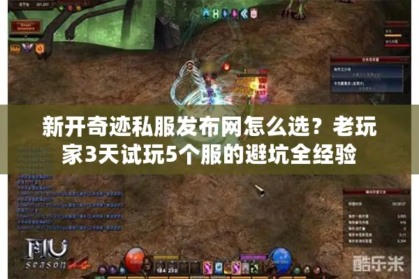 新开奇迹私服发布网怎么选？老玩家3天试玩5个服的避坑全经验