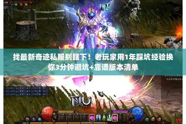 找最新奇迹私服别瞎下！老玩家用1年踩坑经验换你3分钟避坑+靠谱版本清单