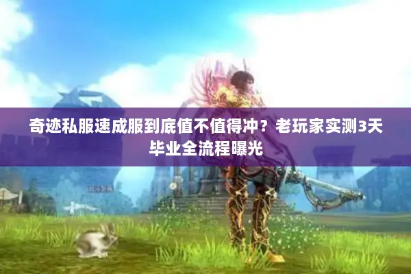 奇迹私服速成服到底值不值得冲？老玩家实测3天毕业全流程曝光